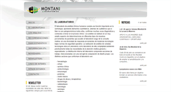 Desktop Screenshot of montanilaboratorios.com.ar